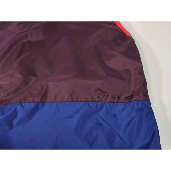 Cotopaxi Teca Calido Hooded Vest Womens L Full Zip Reversible Packable RedHotSun - Picture 6 of 12